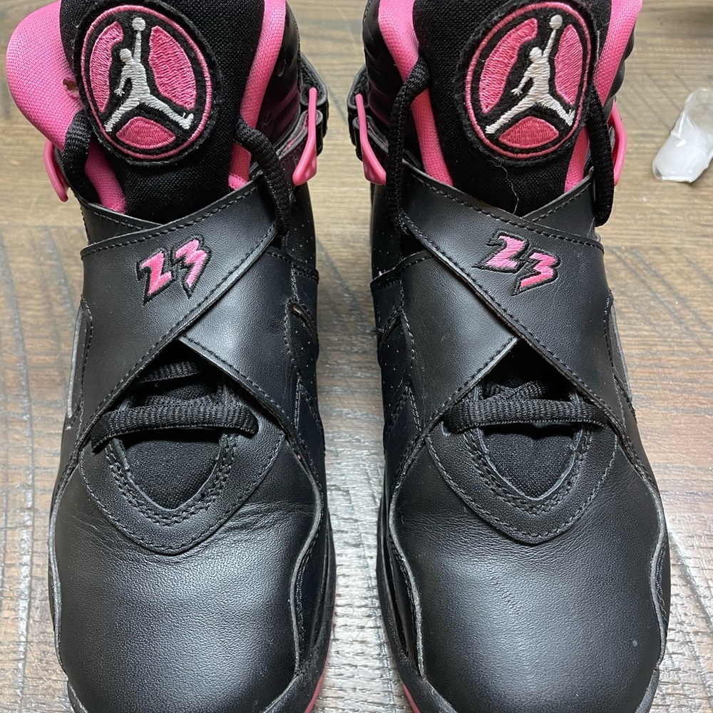 Like new Jordan 8 Retro (Pinksicle) 5.5Y (7.5W)